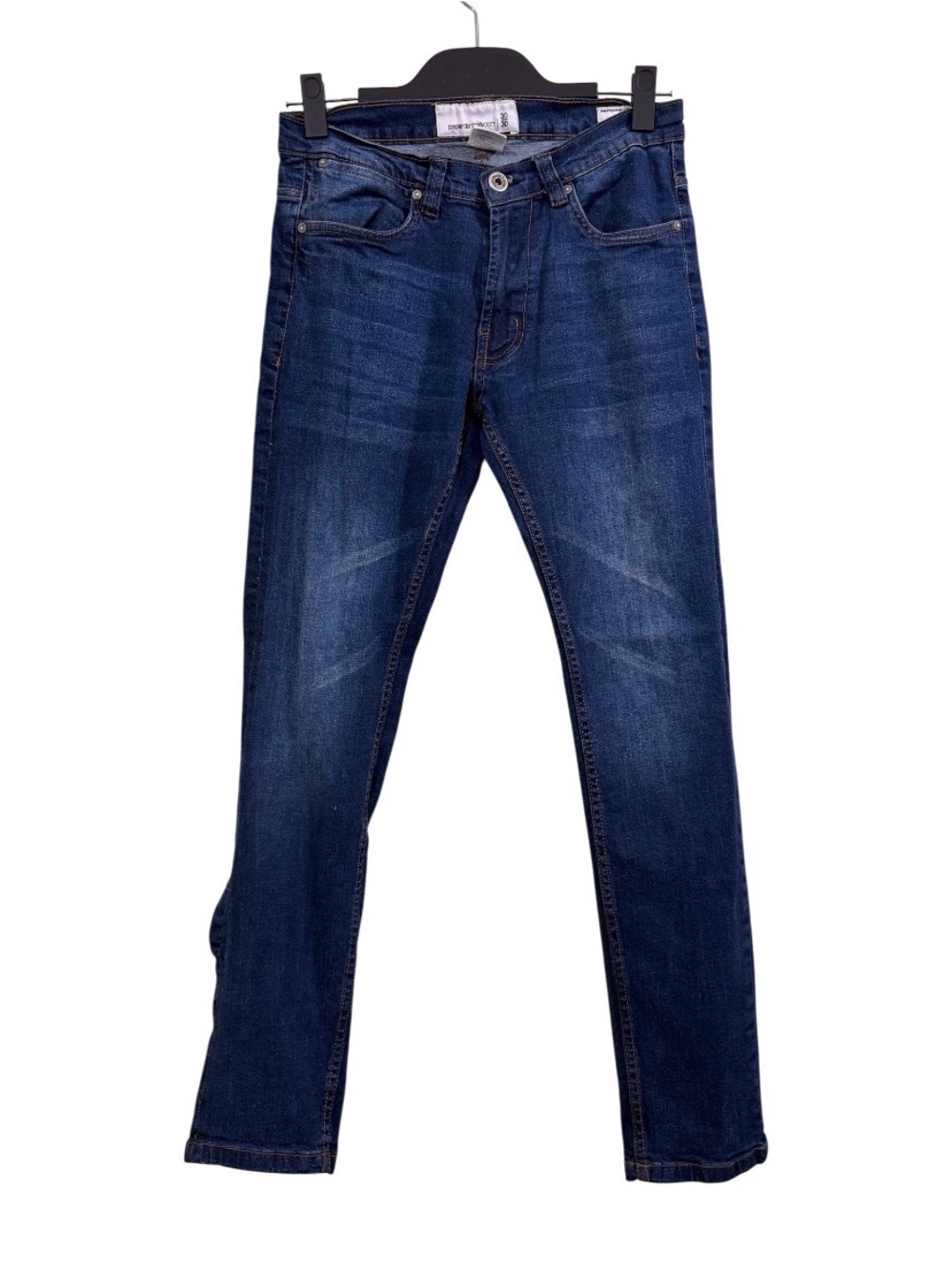 Papermoon  Slim Straight Indigo Blue Jeans